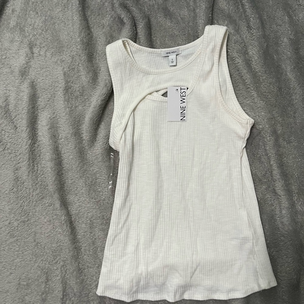 Nine West Tank with cut outs